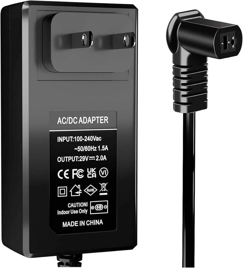 nvmw Recliner Power Supply Transformer,Replacement Cord for Limoss, Electric Power Recliners, Lift Chairs and Adjustable Beds 29V 2A AC/DC Switching Adapter - Image 1